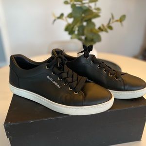 Dolce & Gabbana Low Top Sneakers Size 42 Black